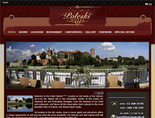 Tablet Screenshot of hotelpoleski.pl